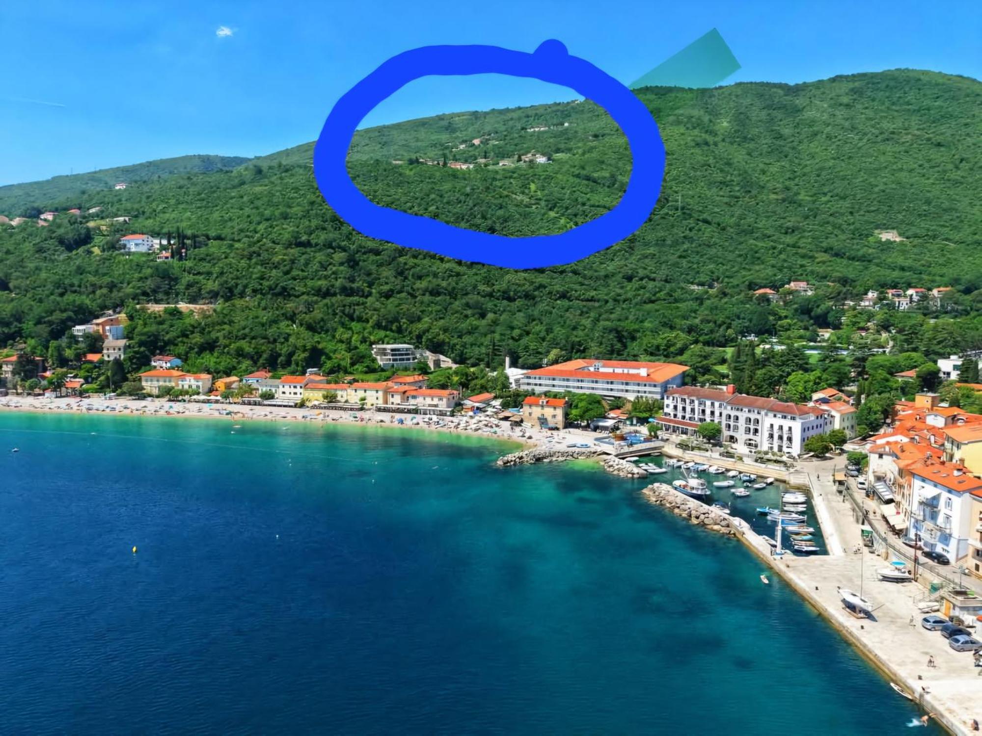 Apartments Blue & Green Moscenicka Draga Exterior foto